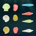 thumbnail image 5 of NIBOLOG 10Pcs Fish Tank Garden Parterre Decor Glow in the Dark Fluorescent Pebble Stones, 5 of 8