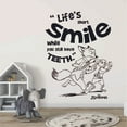 thumbnail image 3 of Life's Short Smile Quote Zootopia Cartoon Quotes Wall Sticker Art Decal for Girls Boys Room Bedroom Nursery Kindergarten House Fun Home Decors Stickers Wall Art Vinyl Decoration Size (10x8 inch), 3 of 3