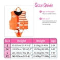 thumbnail image 3 of Chaleco salvavidas para niños, chaleco de flotabilidad profesional, chaleco de flotabilidad para niños masculinos y femeninos, snorkel, natación, chaqueta flotante cálida, 3 of 7