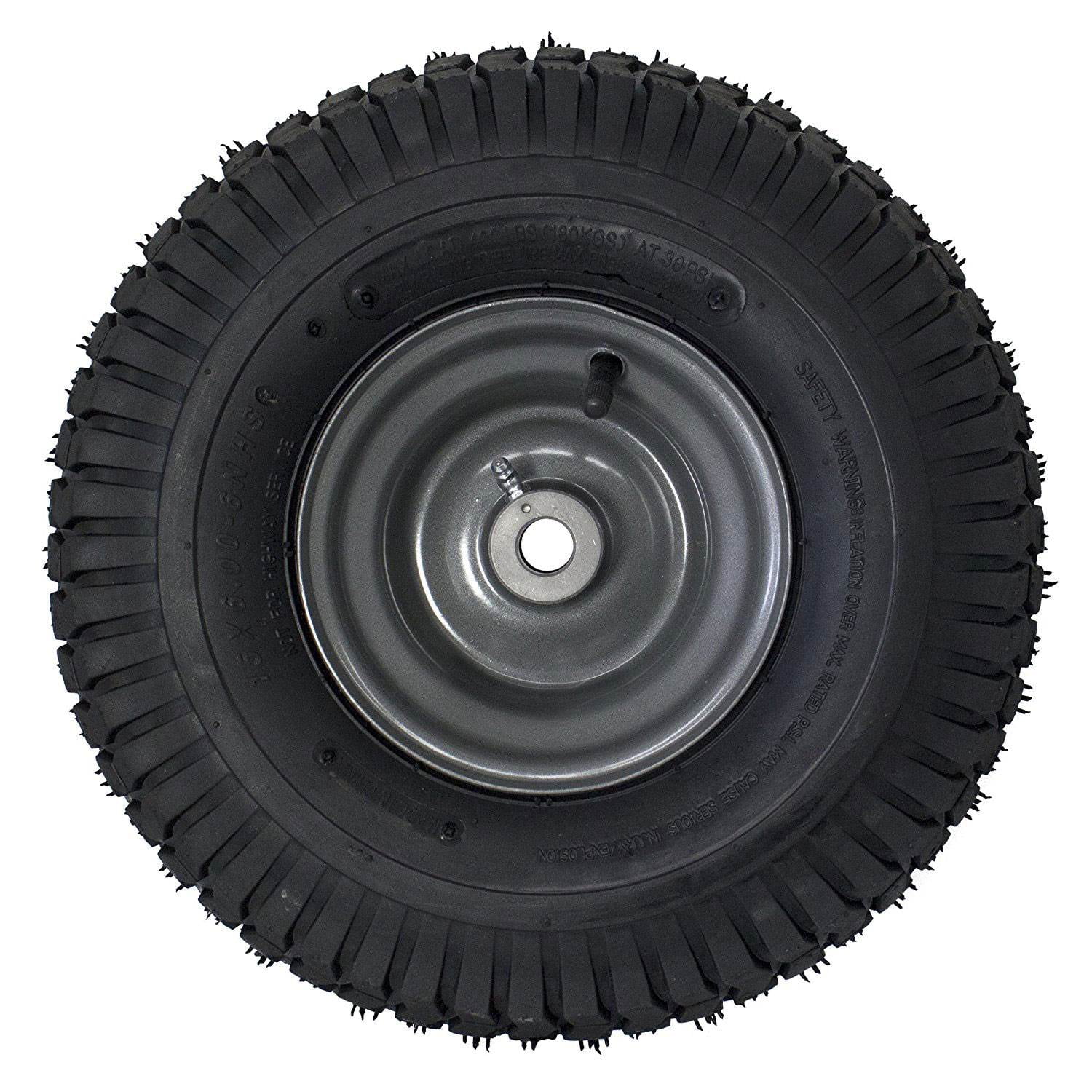 Marathon 15 x 6.00 6 3 Inch Hub Front Tire for Craftsman Riding Mower 2 Pack Walmart