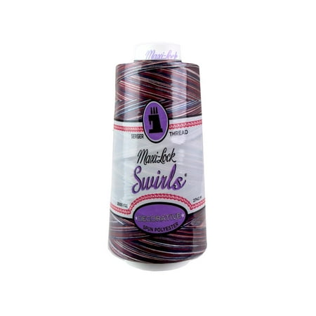 UPC: 0036771709897 | A&E Maxi Lock Swirls Thread 3000yd Rocket Pop