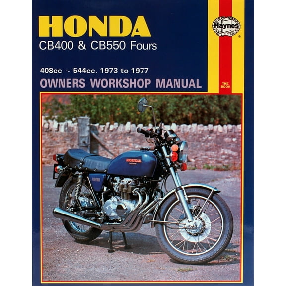 Honda CB400 and CB550 Fours 408cc and 544cc (73-77) Haynes Repair Manual ^