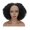 Natural Black, variant on LUXLUXE Naomi 12" Yaki Curly Wig, 13x4 HD Lace Frontal Synthetic Wig, Heat-Resistant V Part Full Wig for Black Women, Party & Daily Wear -Dark Brown