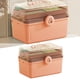 thumbnail image 5 of Caja de almacenamiento de medicamentos de 3 capas, caja de medicamentos portátil impermeable a prueba de golpes de gran capacidad para el hogar al aire libre Sakura Pink, 5 of 12