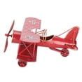 thumbnail image 2 of Retro Airplane Model, Metal Airplane Model Iron Sturdy And Durable  For Presents For Friends For Kids, 2 of 8