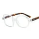 thumbnail image 1 of Gafas de fiesta divertidas con montura de bloque de color cuadrado distintiva, gafas planas de estilo hip hop y fashionista, 1 of 6