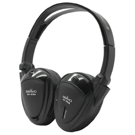 View Single - Bravo View IH-05A - Single Source Automotive IR Wireless Headphones