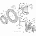 thumbnail image 2 of Wilwood TX6R Front Kit 16.00in Black 2005-2012 Ford F250/F350 4WD, 2 of 6