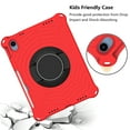 thumbnail image 2 of TECH CIRCLE iPad 10th Generation Case 2022 10.9 inch, Shockproof Rugged Drop Protection Cover with 360° Rotatable Kickstand & Shoulder Strap & Pencil Holder for 10.9" iPad Case 2022 Released, Red, 2 of 6