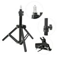 thumbnail image 3 of Light Stands Tripod, Lamp Holder Tripod Two Section Lampholder 1/4in Screw  For Camera For Studio Light, 3 of 8