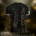 thumbnail image 3 of Zimjoy Men's 2026 Mexico Jersey Shirts Mexican Soccer Jerseys for Men Short Sleeve Crew Neck Athletic Soccer T Shirts Black 2XL, 3 of 8