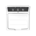 thumbnail image 7 of Ge Gtw525acp 27" Wide 4.2 Cu. Ft. Top Loading Washer - White, 7 of 7
