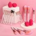 thumbnail image 4 of DUAIU Makeup Brushes 16PCS Professional Makeup Brushes Set with 4PCs Makeup Sponge Foundation Brush Eyeshadow Brush Lip Brush Set Make Up Tool, 4 of 8