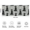 thumbnail image 3 of Black Labrador Bathroom Rugs Mat,Non Slip Microfiber Bathroom Rug,Rubber Backing,Soft Bathroom Mats for Bathroom Floor,Tub and Shower,60x24in(150x60cm), 3 of 5