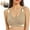 Coffee, variant on 3pcs Womens Plus Size Sports Bra,High Impact Full Support Brassiere,Wireless Workout Running Bra