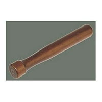 Wood Cocktail Muddler, Lacquered Wood, Walnut, Set of 24 by Winco