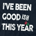 thumbnail image 2 of Generic: Christmas T-Shirt Been Goodish For Christmas Unisex Graphic Tee For Men & Women, 2 of 7