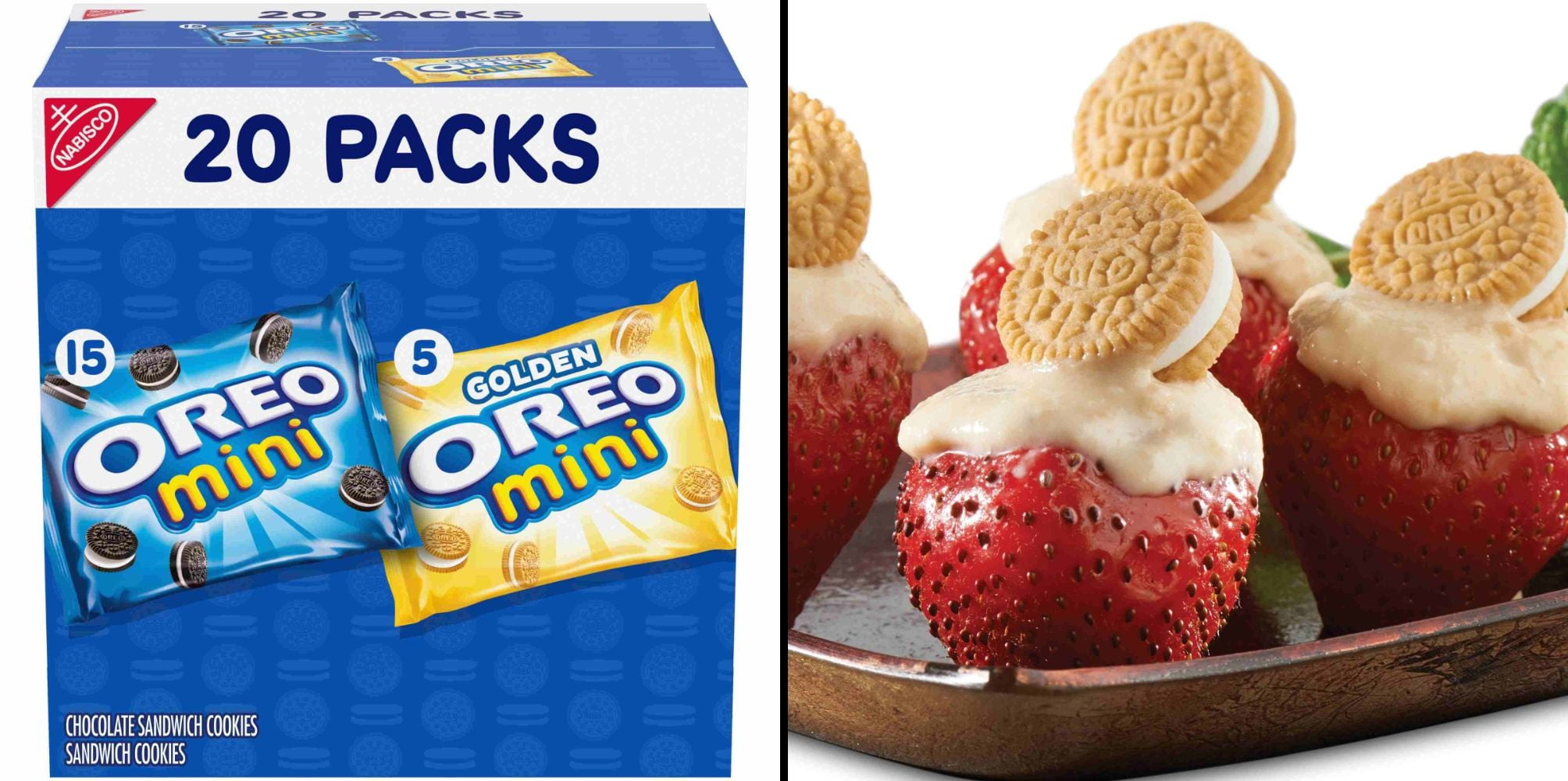 OREO Mini Mix Sandwich Cookies Variety Packs & Lay's Classic Potato Chips 8 oz