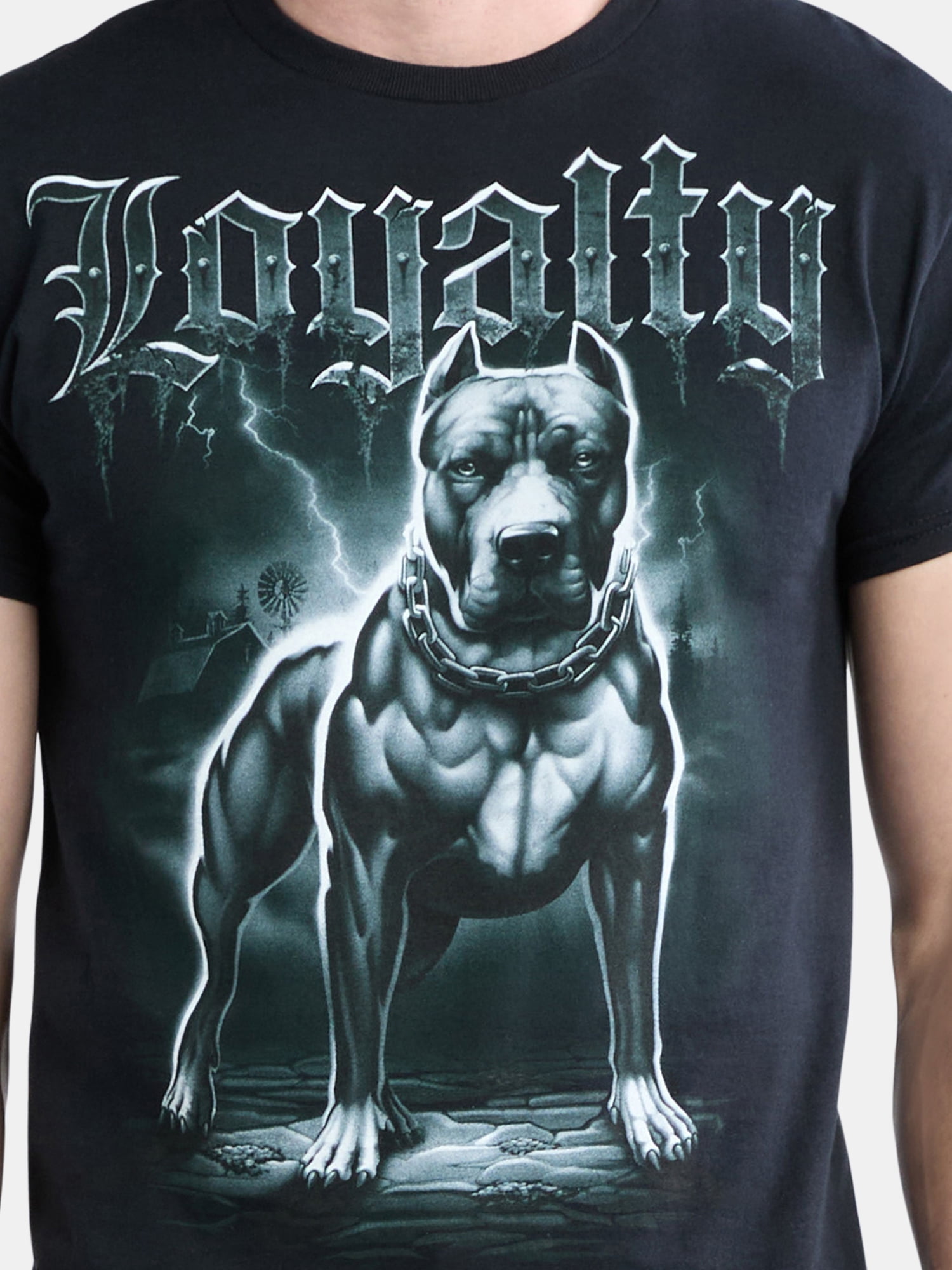 Men's and Big Men's Loyalty Tough Dog Coton Graphic Tee, Size S-3XL