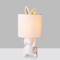 thumbnail image 2 of Jinsinto Rabbit Lampe de Table Mignonne en Forme, Lampe de Chevet Moderne Simple Créative, 2 of 5