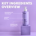 thumbnail image 3 of Alma K Smooth Curls Shampoo, Shampoo for Curly Hair, 10 oz, 3 of 7