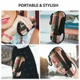 thumbnail image 6 of Honeii Black Cat Pink Bathroom Print Neoprene Glasses Case,Spacious for Sunglasses and Eyeglasses,Zipper Eyeglass Case With Belt Clip, 6 of 6