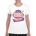 thumbnail image 2 of Officially Licensed Dubble Bubble Original Flavor Logo Women's T-shirt, 2 of 3