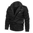 thumbnail image 3 of Vedolay Jacket for Men Casual Open Front Fall Cover Ups with Pockets Clothes Black,2XL, 3 of 3