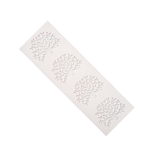 Advancent Molde de almohadilla de Fondant de hoja duradera de Gel de sílice, fácil de limpiar, no tóxico, ecológico, resistente al calor Herramientas y accesorios para hornear Tipo 1