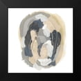thumbnail image 2 of Vess, June Erica 12x12 Black Modern Framed Museum Art Print Titled - Neutral Vortex II, 2 of 5