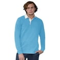 thumbnail image 3 of Front Row Long Sleeve Classic Rugby Polo Shirt, 3 of 4