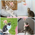 thumbnail image 7 of Pet Supplies Adjustable Cat Feather Neck Collar Toy Interactive Wand for Indoor Cats 2Pcs Self Playing Toys for Small Animals Teasing, 7 of 7