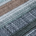 thumbnail image 2 of Dalyn Rugs Machine Washable Indoor/Outdoor Chantille Teal 9' x 12' Rug, 2 of 9