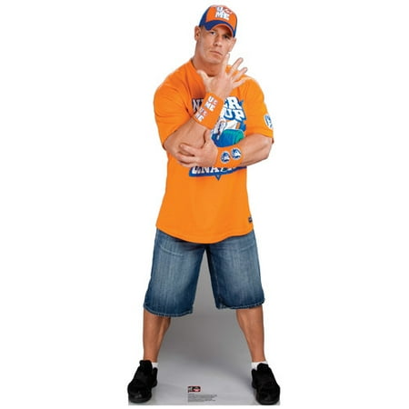 Sports Cardboard Stand - WWE John Cena Wrestling Lifesize Standup Standee Cardboard Cutout Poster