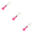 thumbnail image 3 of QualitChoice Keychain Mini Dive Fins Shaped Personalized Sea Theme Kayak Sailing Charm Pendant Gift Keyring Ornament Backpack Purse Pink 3Set, 3 of 6