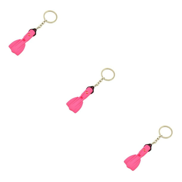 Wosthever LLavero de aletas de buceo, diseño de barco, accesorios para Kayak, colgantes colgantes, regalo entusiasta de silicona, adorno de llavero para Type1 NO1 Wosthever CBP490525