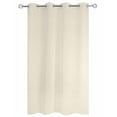thumbnail image 2 of nqOlkjepod Outdoor Curtains for Patio Waterproof, Cream Outdoor Privacy Panels Grommet, Modern Pure Beige Blackout Outside Curtains for Porch/Cabana/Pergola/Gazebo 54"x108", 1 Panel, 2 of 8
