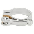 thumbnail image 2 of Collar De Tija De Sillín, Abrazadera De Tija De Sillín De Bicicleta De Liberación Rápida Antiabrasión De 41 Mm Para Bicicleta Plegable Fyydes Plata, 2 of 8