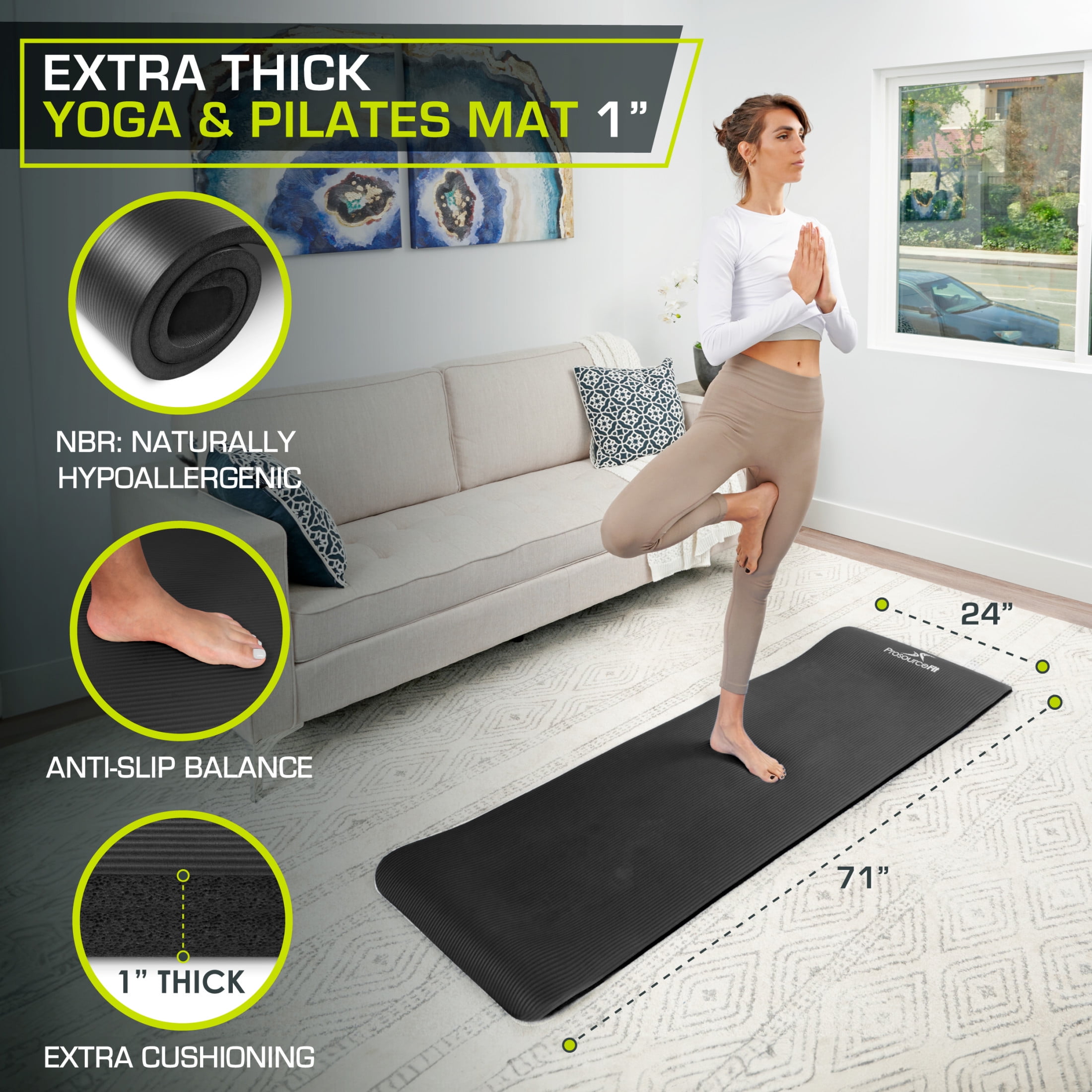 Non Slip Best Yoga Mats 2018 Fitness Best Pilates Mats 2018