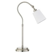 Hudson & Canal TL0852 Harland Brushed Nickel Arc Table Lamp