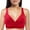 Red, variant on 2 Pack Womens Bras No Underwire Lift Enhanced Crystal Cup Mature Thin Bralettes Underwear,Black,38