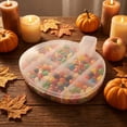 thumbnail image 7 of Storage Box Halloween Themed Clear Compartment 7 X 6 Inch for Candy Treats Halloween Party Favors, 7 of 7