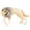 A, variant on YIFAEUX PVC Wolf Model Realistic Male Female Baby Wolf Figurine Statue Sculpture Desktop Decoration Ornament Kids Educational Wild Animal Toy