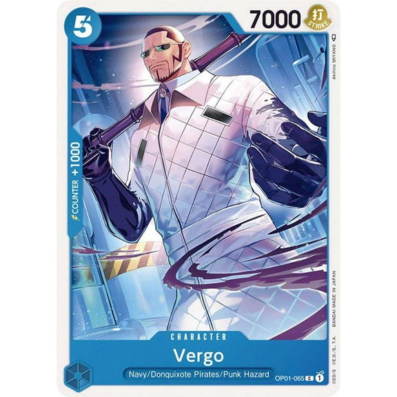 One Piece Romance Dawn Common Vergo OP01-065