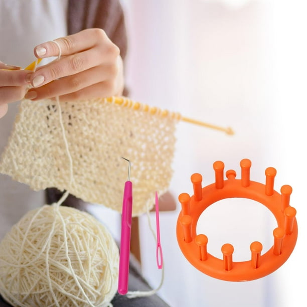 Small Round Loom for Kids Adults Loom Knitting Flower Maker