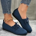 thumbnail image 2 of Sngxgn Women’s Ballet Flat Flats Shoes Comfortable Slip On Dress Shoes(Blue,37), 2 of 8