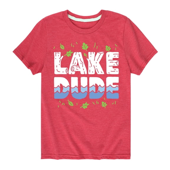 Instant Message - Lake Dude - Toddler & Youth Short Sleeve Graphic T-Shirt