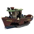 thumbnail image 1 of 1pc Aquarium Fishing Boat Decor Fish Tank Craft Aquarium Decor Fish Tank Decor, 1 of 6