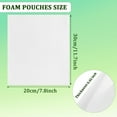 thumbnail image 2 of Topboutique Foam Pouches, 100 Pcs 8*12 inch Cushion Foam Pouches, Cushion Foam Wrap Pouches,Packing Cushioning Supplies for Moving and Storage to Protect Cups,Glasses,China,Dishes and Fragile items, 2 of 8