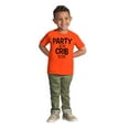 thumbnail image 3 of Party At My Crib BYOB Funny Toddler Boy Girl T Shirt Infant Toddler Brisco Brands 2T, 3 of 6